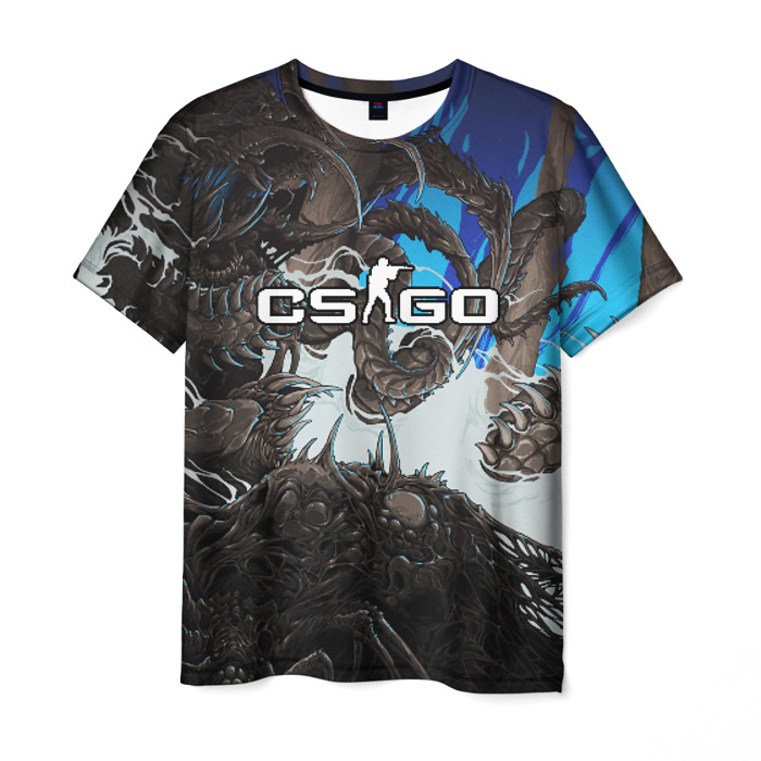 Men S T Shirt Counter Strike Design Logo Idolstore Merchandise And