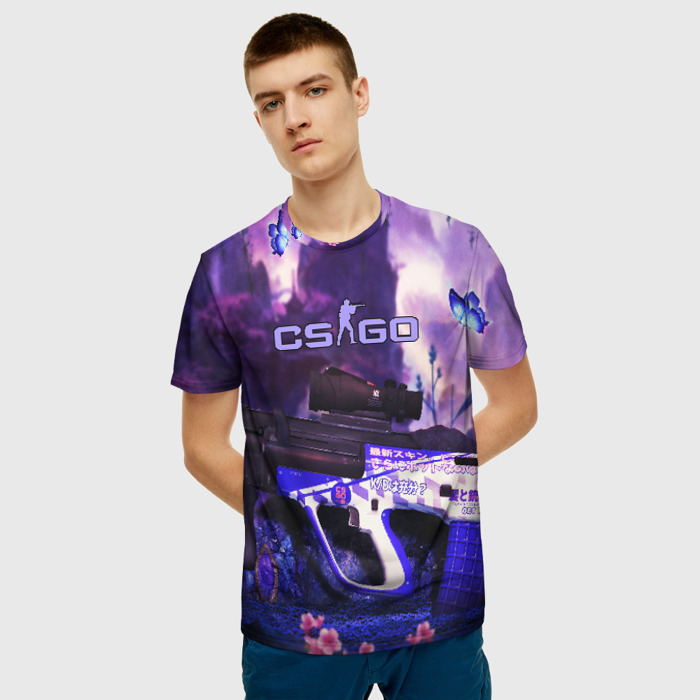 Men S T Shirt Weapon Logo Counter Strike Design IdolStore