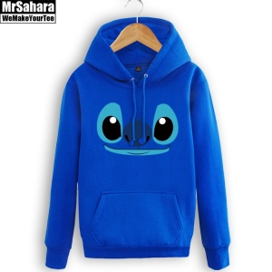 Merchandise Hoodie Lilo Stitch Disney Cartoon Movie Pullover