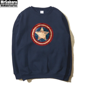 Merch Sweatshirt Captain America Avengers Star