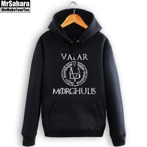 Merchandise Hoodie Game Of Thrones Valar Morghulis Pullover