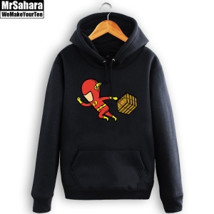 Collectibles Hoodie Flash Dc Comics Art Universe Pullover
