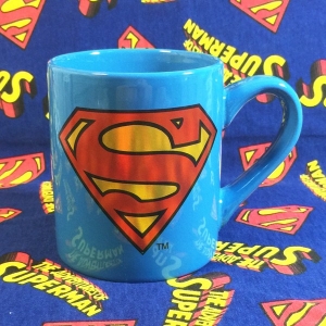 Merch Ceramic Mug Superman Holo Laser Logo Cup