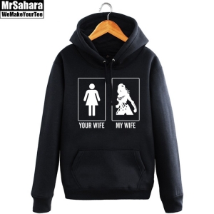 Merch Hoodie You My Wife Wonder Woman Dc Pullover