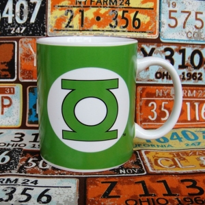 Merchandise Ceramic Mug Green Lantern Logo Cup