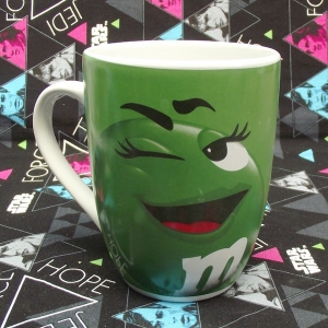 Ceramic Mug Green M&M’s She Lady Cup Idolstore - Merchandise and Collectibles Merchandise, Toys and Collectibles