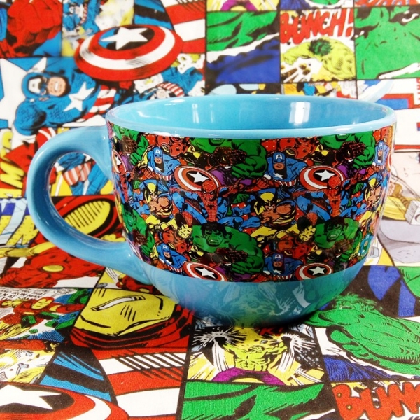 Ceramic Mug Avengers Marvel Pattern Cup - Idolstore - Merchandise And  Collectibles