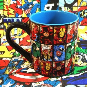 Ceramic Mug Avengers Comics Arts Marvel Cup Idolstore - Merchandise and Collectibles Merchandise, Toys and Collectibles