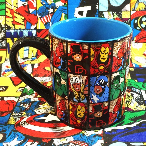 Ceramic Mug Avengers Marvel Pattern Cup - Idolstore - Merchandise And  Collectibles