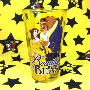 Collectibles Glassware Beauty And The Beast Disney Cup
