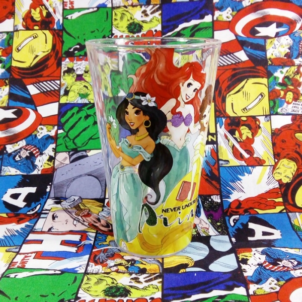 Disney Princess  Glass decor, Glass cup, Glass collection