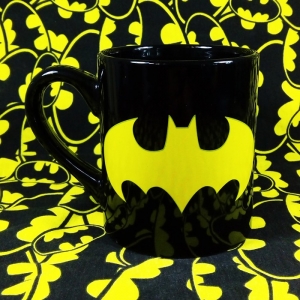Ceramic Mug Batman Retro Logo Cup Idolstore - Merchandise and Collectibles Merchandise, Toys and Collectibles