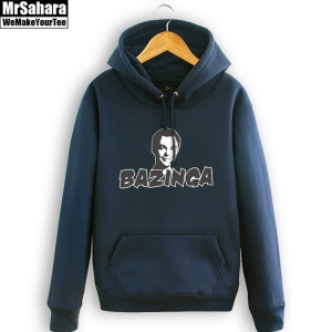 Hoodie Bazinga Sheldon Big bang Theory Pullover Idolstore - Merchandise and Collectibles Merchandise, Toys and Collectibles