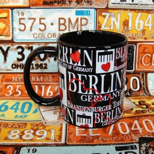Ceramic Mug Berlin Germany Cup Idolstore - Merchandise and Collectibles Merchandise, Toys and Collectibles