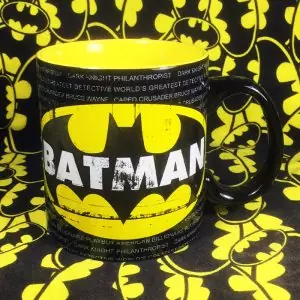 Buy ceramic mug batman yellow logo cup - product collection