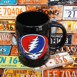 Ceramic Beer Mug Grateful Dead Rock Band Cup Idolstore - Merchandise and Collectibles Merchandise, Toys and Collectibles