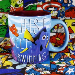 Merchandise Ceramic Mug Finding Nemo Just Keep Swimming Cup