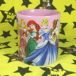 Mug Sleeping Beauty Cinderella Disney Girls Cup Idolstore - Merchandise and Collectibles Merchandise, Toys and Collectibles