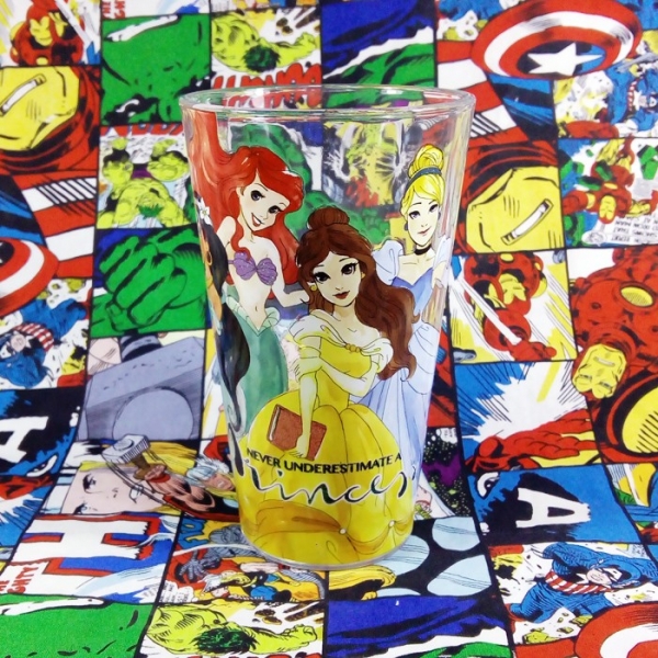 Disney Princess  Glass decor, Glass cup, Glass collection