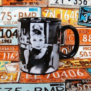 Mug Breakfast at Tiffany’s Audrey Hepburn Cup Idolstore - Merchandise and Collectibles Merchandise, Toys and Collectibles