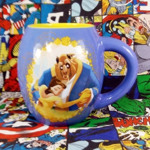 Ceramic Mug Beauty and the Beast Blue Cup Idolstore - Merchandise and Collectibles Merchandise, Toys and Collectibles