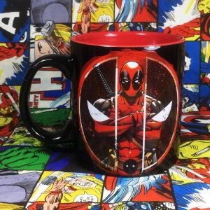 Ceramic Mug deadpool comics art Logo Cup Idolstore - Merchandise and Collectibles Merchandise, Toys and Collectibles