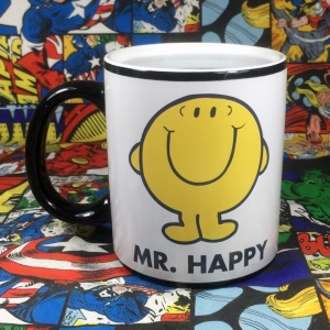 Merch Ceramic Mug Mr. Happy Cup