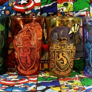 Glass Harry Potter Gryffindor Slytherin Ravenclow Cup Idolstore - Merchandise and Collectibles Merchandise, Toys and Collectibles