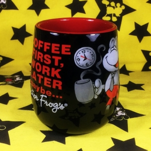 Ceramic Mug Coffee First Work Later Cup Idolstore - Merchandise and Collectibles Merchandise, Toys and Collectibles