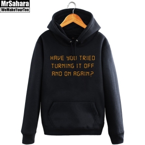 Hoodie Have you Tried Turn Of On Again Pullover Idolstore - Merchandise and Collectibles Merchandise, Toys and Collectibles