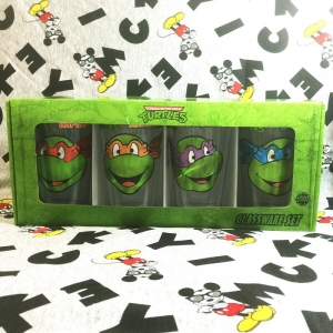 Glass set of glasses TMNT Teenage Ninja Turtles Cup Idolstore - Merchandise and Collectibles Merchandise, Toys and Collectibles
