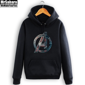 Hoodie Avengers Assemble Logo Emblem Pullover Idolstore - Merchandise and Collectibles Merchandise, Toys and Collectibles