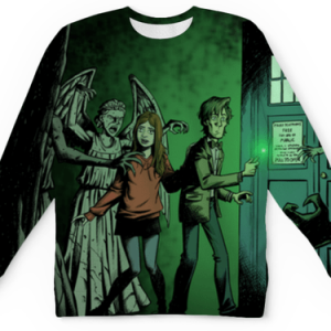 Merchandise Sweatshirt Visual Animation Art Doctor Who Matt Smith
