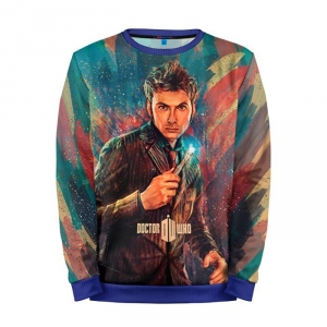 Merch Sweatshirt Doctor Who Art David Tennant Sweater