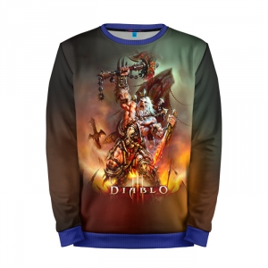 Merch Sweatshirt Diablo 1 Warrior Character Game Sweater