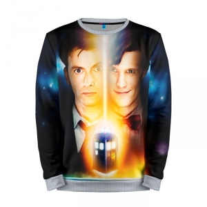 Merch Sweatshirt Doctor Who Tennant Smith 10Th 11Th Doctors