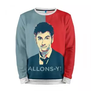Buy sweatshirt allons-y! Doctor who david tennant - product collection