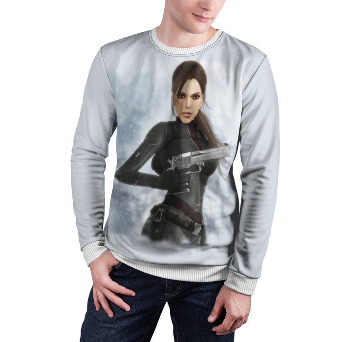 Merchandise Lara Croft Sweatshirt Tomb Raider White