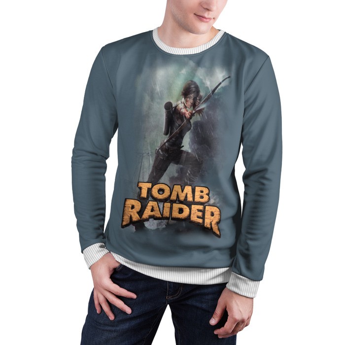 Merch Sweatshirt Tomb Raider Lara Croft Shirt