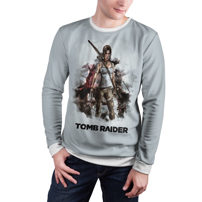 Merchandise Sweatshirt Tomb Raider Lara Game Art