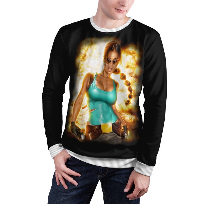 Merchandise Sweatshirt Tomb Raider Lara Croft Playstation