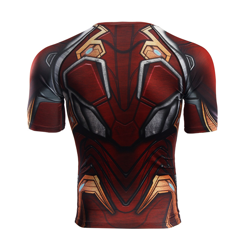Rashguard Iron Man Infinity War Armor Mark - Idolstore - Merchandise ...