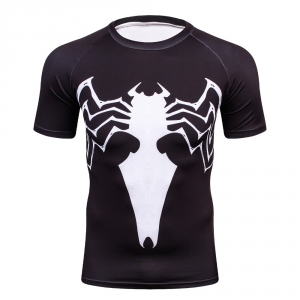 3D Printed T-Shirts Men Compression Shirt 2018 New Diffuse Wei Short Sleeve Fitness Clothing For Male Crossfit Tops