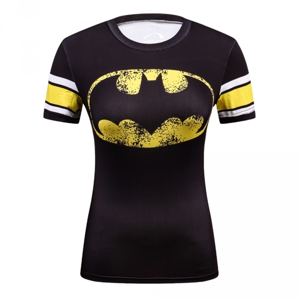 Batman 00 Men's Black Mesh Poly Jersey 