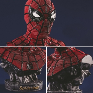 Bust Spider-man Peter Parker Figure Marvel Figures 17cm Idolstore - Merchandise and Collectibles Merchandise, Toys and Collectibles