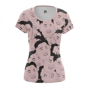 Collectibles Women'S T-Shirt Kim Jong Un Faces