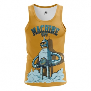 Collectibles Tank Ufc Machine Bender Futurama Vest