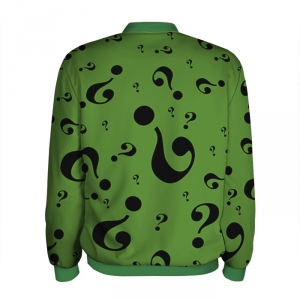 Baseball jacket Riddler DC Universe pattern Idolstore - Merchandise and Collectibles Merchandise, Toys and Collectibles
