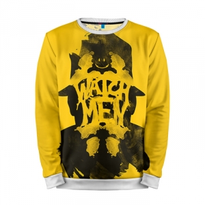 Collectibles Sweatshirt Rorschach Watchmen Yellow Noir Comic