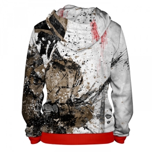 Zipper hoodie Art Rorschach Watchmen Idolstore - Merchandise and Collectibles Merchandise, Toys and Collectibles